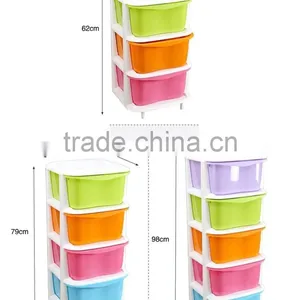 Vivinature Hot Sale for Storage Trolley With Three Tiers Drawers thumbnail-5