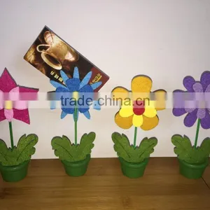New Easter Gifts Wooden Craft Card Holder,office Decoration Home Decoration thumbnail-1