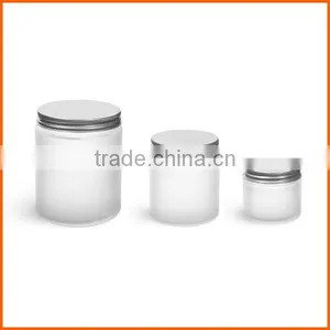 Wholesale Good Quality Frosted Glass Candle Jar thumbnail-1