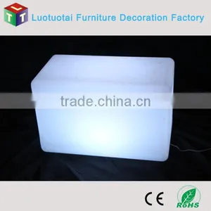 55CM Rechargeable Li-battery Operated Remote Control PE LED Bar Stools/LED Nightclub Glow Furniture LTT-LC01 thumbnail-4