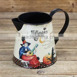 2015 Paper Decal Metal Halloween Decoration Planter Made in China thumbnail-1