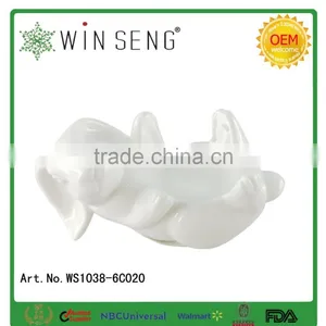 Lovely Easter Decoration White Ceramic Rabbit Figurines thumbnail-1