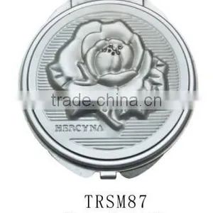 Promotional Aluminum Pocket Make up Mirror thumbnail-1