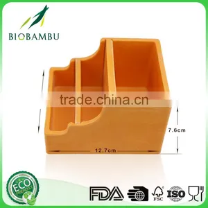 Eco-friendly Traditional Affordable Bamboo Fiber Pen Container thumbnail-1