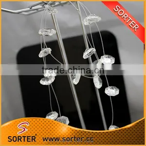 K9 Crystal Bead Strand Garland for Windows Partition/door Curtain /wedding Decoration thumbnail-1