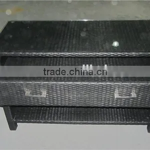 China Manufacturer Garden Outdoor Accessory Rattan Cabinet thumbnail-2