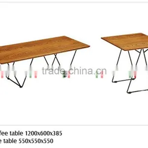 Baking Finish Wire Side Table / Wooden Side Table / Sofa Side Table TA-828S thumbnail-3