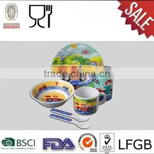 Novelty Melamine Kids Set Melamine Dinnerware thumbnail-1
