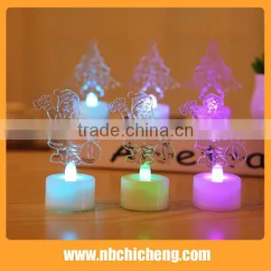 Christmas Plastic Mini Color Changing Gift Light thumbnail-5