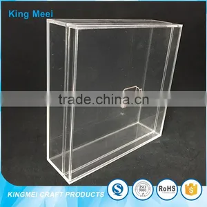 China Factory Custom Acrylic Cube Storage Boxes With Lid thumbnail-1