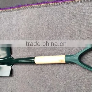 High Quality Iron Wood Handle Garden Shovel thumbnail-3