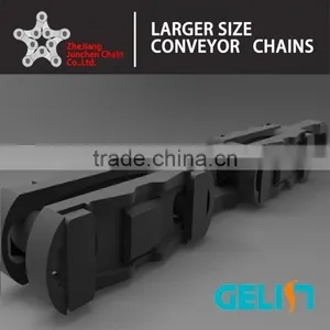 X228 X348 Alloy Steel Overhead Chain Manufacturing Drop Forged Rivetless Chain thumbnail-1