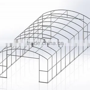 Fabric Storage Shelters , Farming Equipments Warehouse Tent , Warehouse Shelter , Portable Car Garage, thumbnail-6