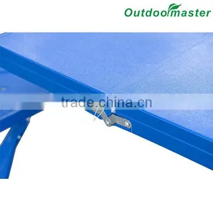 Outdoor Portable 4 Seats Camp Suitcase Folding Picnic Table thumbnail-4