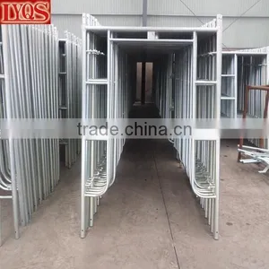 Walk Thru Style Open End Steel Scaffold Frames thumbnail-3