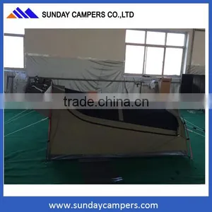14oz Rip Stop Canvas Swag New Design 4x4 Tent Fire Retardant Hike Tent thumbnail-4