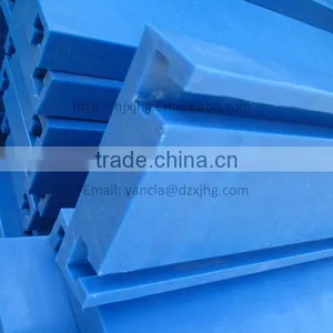 High Wear Resistance Uhmwpe Green Plastic Linear Chain Guide Rail thumbnail-3