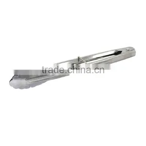 Kitchen Utensil 9'' 12'' Salad Vegetable Bread Food Tong Stainless Steel Food BBQ Tongs thumbnail-6