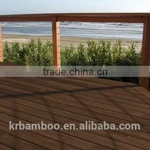 Natural Durable Carbonzied Waterproof Anti-slip Outdoor Decking Tiles thumbnail-5