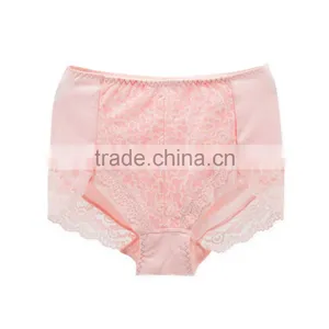 High Quality Custom 95% Cotton 5% Spandex With Lace Sexy Fancy Woman Underwear thumbnail-5