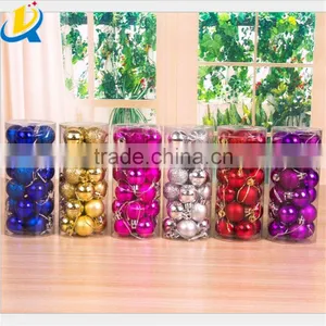 Hot Sale Simple Style Decoration Hanging Colorful Christmas Ball thumbnail-1