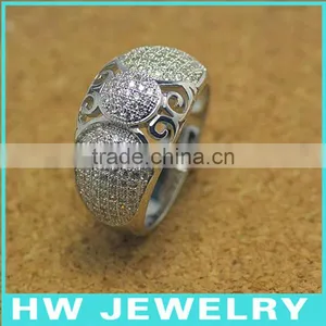 2014 Newest Hollow-out Mens Ring Settings thumbnail-1
