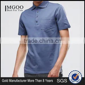 MGOO Wholesale Manufacturer Color Combination Polo Shirts Custom Made Logos Shirts Striped thumbnail-1