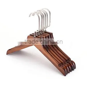 Girls Multifunctional Wood Pants Hanger Cute Wood Child Hanger Kids Wood Coat Hanger thumbnail-2