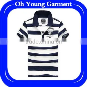 Super Quality Short Sleeve Casual 100% Cotton Polo Shirt for Men thumbnail-1