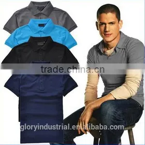 High Quality Custom Uniform Polo Shirt Short Sleeve thumbnail-1