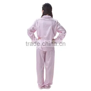 Women Couple Easter Satin Pajamas With Button thumbnail-2