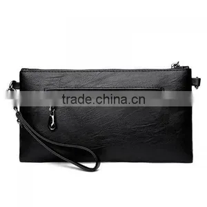 PU Leather Polyester Solid 82665 Small Shoulder Bag thumbnail-3