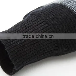 Men Fashioned Jacquard Strip Knitted Pullover Sweaters With Wholesale Price thumbnail-5