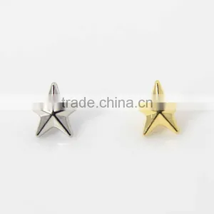 New Design Silver Golden 11.5mm Plastic Shank Buttons Star Shaped Button thumbnail-6