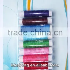 High Tenacity of 100% Polyester Sewing Thread Factory Direct Price thumbnail-2