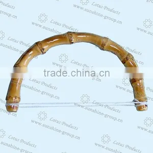 Bamboo Handle for Purse in Honey Color thumbnail-1