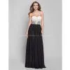 A-line Sweetheart Floor-length Chiffon Macy's Prom Dresses thumbnail-1
