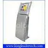 Customizable Information Touch Screen Kiosks , Two Stainless Steel Poles TSK8011 thumbnail-1