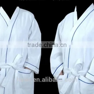 High Quality Wholesale Cheap Hotel Waffle Bathrobe thumbnail-3
