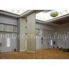 Veneer Gypsum Acoustic Folding Partitions , Accordion Folding Partitions For Restaurant thumbnail-1