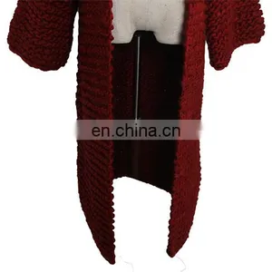 Chunky Knitted Cardign Sweater, Oversized Cardigan Sweater, Manhand Cardigan Sweater thumbnail-6