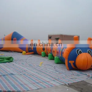 Orange Insect Inflatable Tunnel Games thumbnail-1