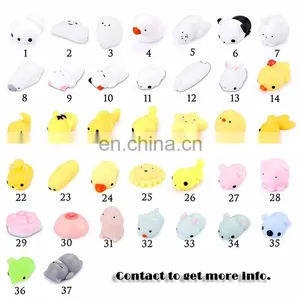 RGKNSE Wholesale Soft Silicon Rubber Squeeze Stress Relief Fidget Toys Japan Cat Kawaii Squishy Cat thumbnail-1