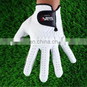 New Arrivals Left Hand Sheepskin Anti-slip Particle Golf Men Gloves, Size: 25# thumbnail-2
