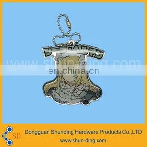 Cheap Cartoon Figure Promtional Printing Keychains thumbnail-1