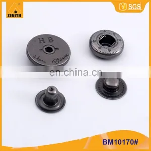 Custom Logo Metal Press Snap Button BM10170 thumbnail-1