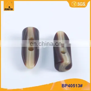 Fancy Resin Polyester Imitation Ox Horn Button BP40513 thumbnail-5