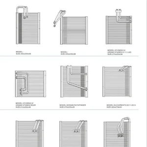 80213SAAG01 Conditioning Evaporator for Car Parts thumbnail-2