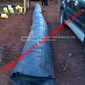 Airformed Culvert, Rubber Formwork, Rubber Balloon, Pneumatic Tubular Formwork thumbnail-2