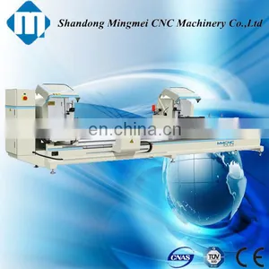 MMCNC LJZ2S-500X4200 Aluminum Profile Cutting Saw Window Door Double Mitre Cutting Saw Machine/double Mitre Saw for Alum thumbnail-1